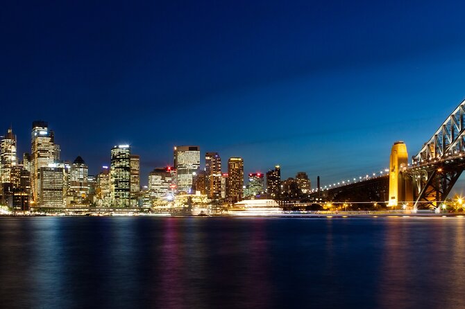 Private Sydney at Night Cruise for two guests - Sydney Opera House From the Water: The Main Event