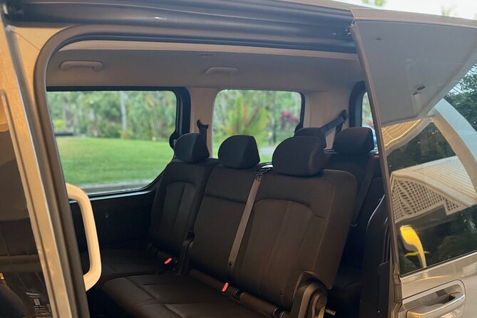 Private Transfer - Cairns Airport to/from Cairns CBD - Minivan comfort and luggage space you can actually plan for