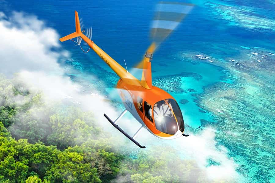 Reef Rainforest Fusion 45 minute scenic flight - Green Island, Arlington Reef, and Vlasoff Cay: the Inner Reef opener