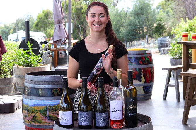 Relaxed Half Day Yarra Valley Wine Tasting Tour from Melbourne - Stop 3: Soumah for a hill-view tasting