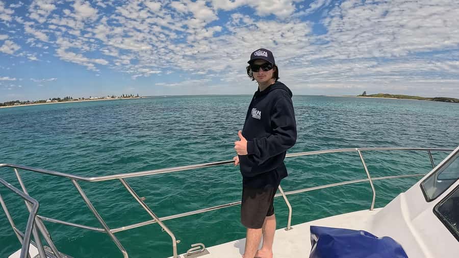 Rockingham: Sunset Cruise - On Venture 3: seating, coolers, and how BYO works