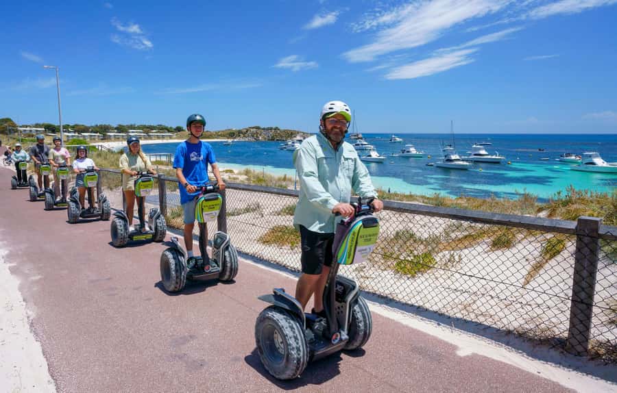 Rottnest Segway Coastal Explorer Tour - Training at Segway Tours WA and keeping it smooth