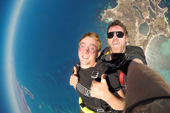 Rottnest Skydive + Perth Barrack St Ferry package - Video and photos: decide now if sharing matters to you