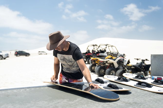 Sandboard Hire: Lancelin Sand Dunes, Australia - Getting Your Board: What the Pickup Really Feels Like
