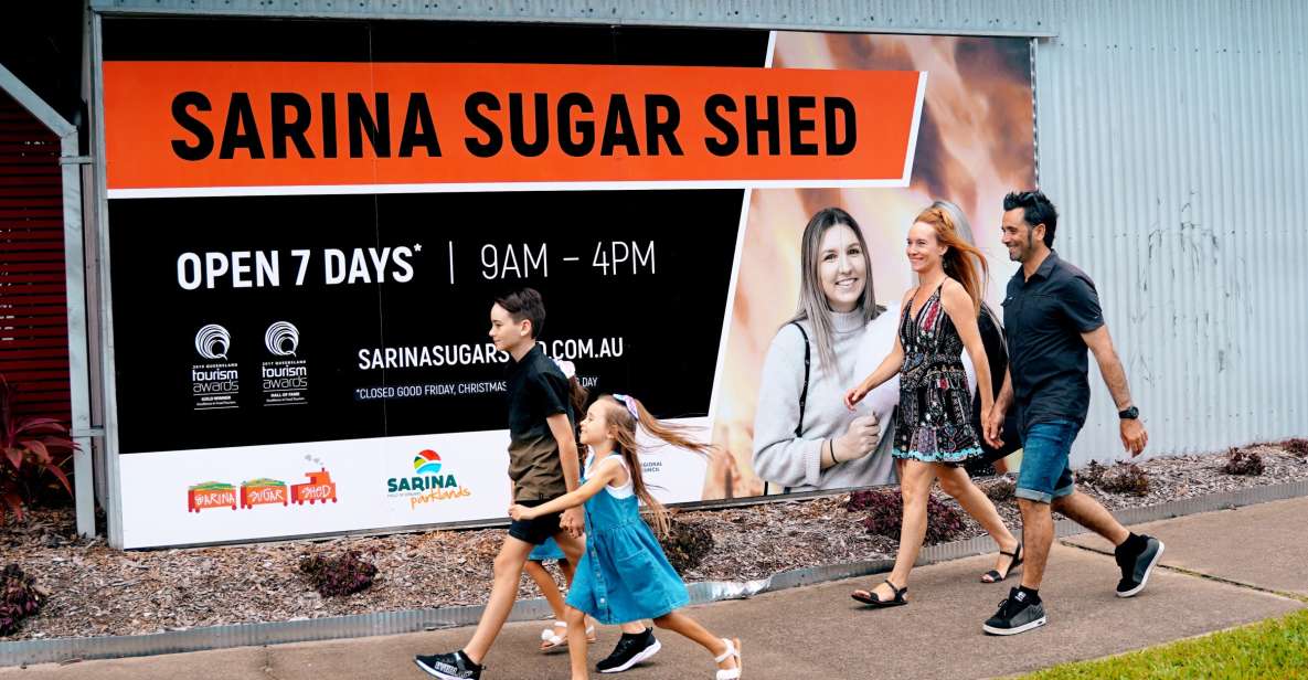 Sarina: Sarina Sugar Shed Guided Tour with Tastings - What you’ll learn without a lecture: a sugar process in plain language