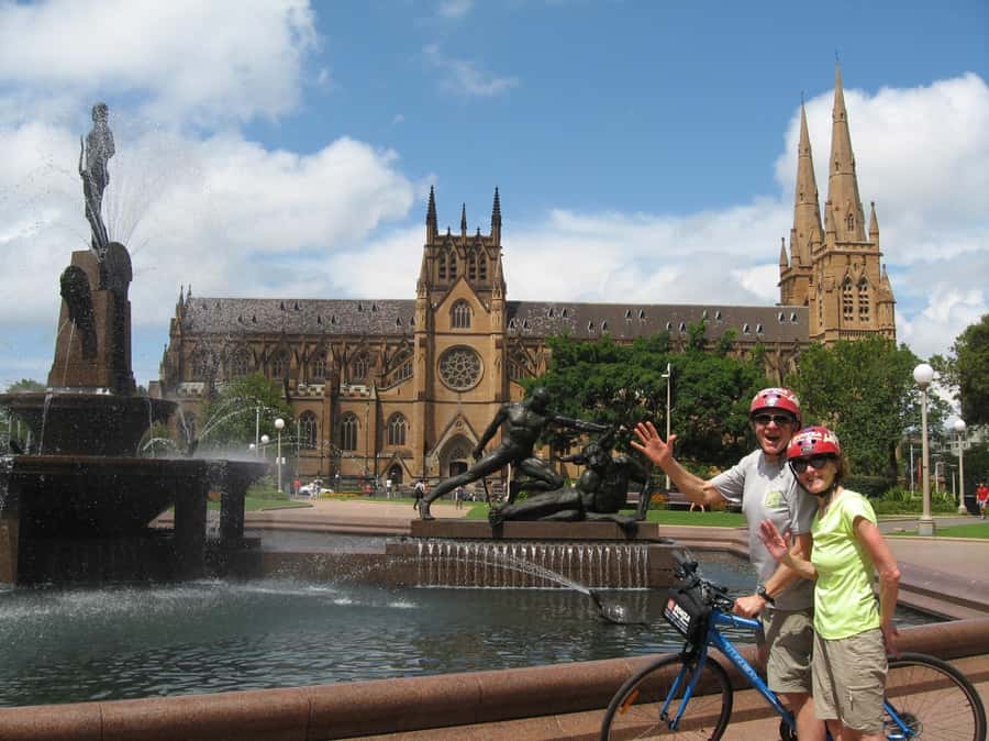 Scenic Sydney Harbour Bridge Bicycle Ride - Back over the bridge: finishing with one more look at the harbour