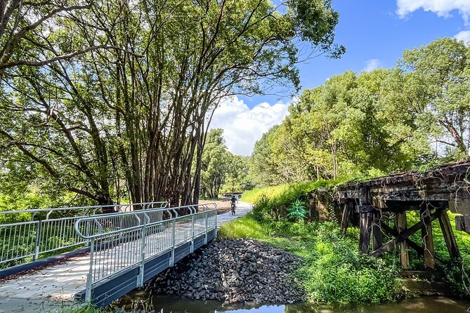 Self Guided E Bike Tour - Unicorn Falls, Rainforest & Rail Trail - Mount Jerusalem National Park and Unicorn Falls: the swim stop you’ll plan around