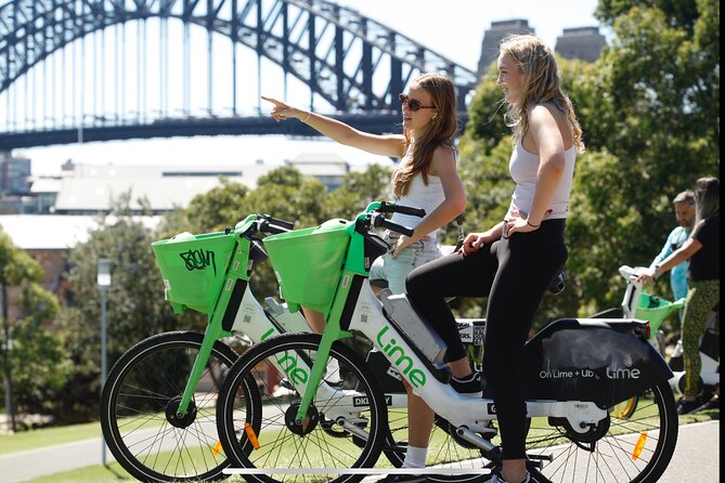 Self Guided Electric Bike Tour of Sydney - Wharf-style strolling: Finger Wharf, Harry’s Café de Wheels, and the Coca Cola sign