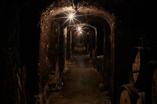 Seppelt Wines Underground Cellar Tour - The included sparkling wine tasting (and the under-18 rule)