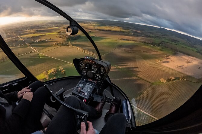 Southern Barossa & Reservoirs: 15 Minute Scenic Flight - Rowland Flat and Jacob’s Creek Winery: seeing wine tanks as scale
