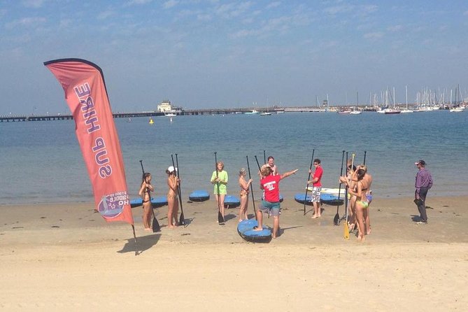 St Kilda SUP Group Lesson - The 90-Minute Flow: 30 Minutes Teach You, 60 Minutes Lets You Try