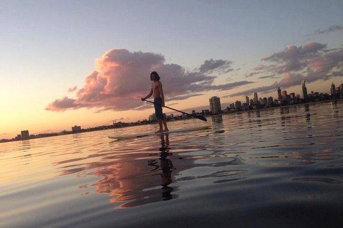 St Kilda SUP Rental - Launching in St Kilda Harbour with Melbourne views