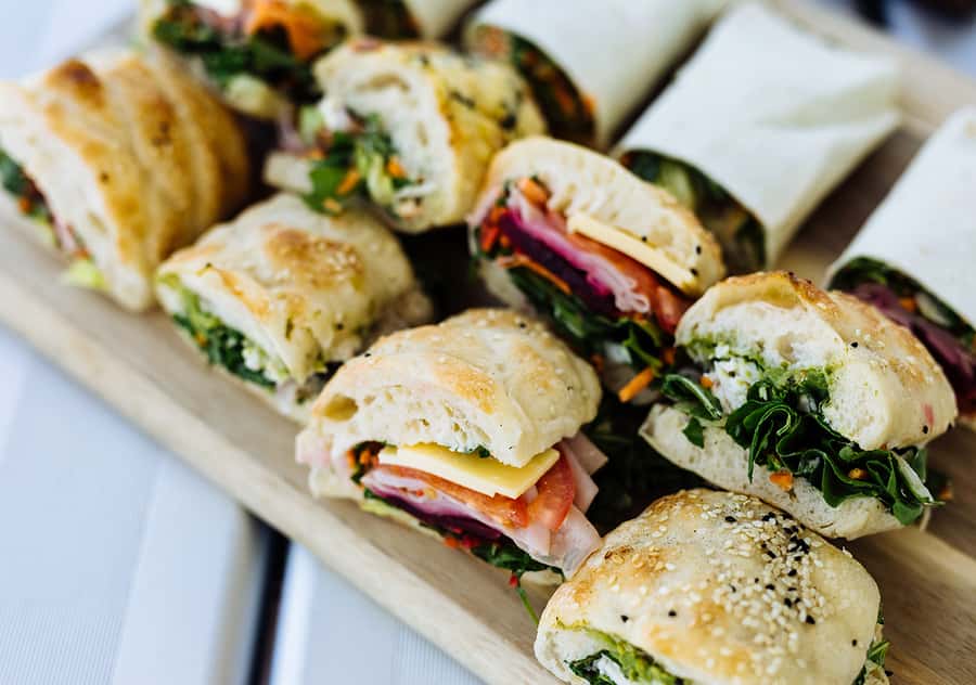 Strahan: The Pillinger Explorer Exclusive Cruise - The lunch and morning tea: Strahan Village chefs do the heavy lifting