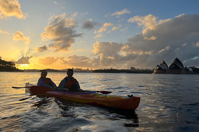 Sunrise Paddle Session on Syndey Harbour (single kayak) - Opera House photo time with an expert’s quick context