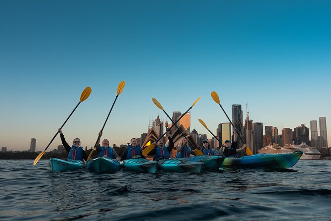 Sunset Harbour Bridge Kayak Escape - Luna Park Sydney at Dusk: The Fun Factor Close-Up