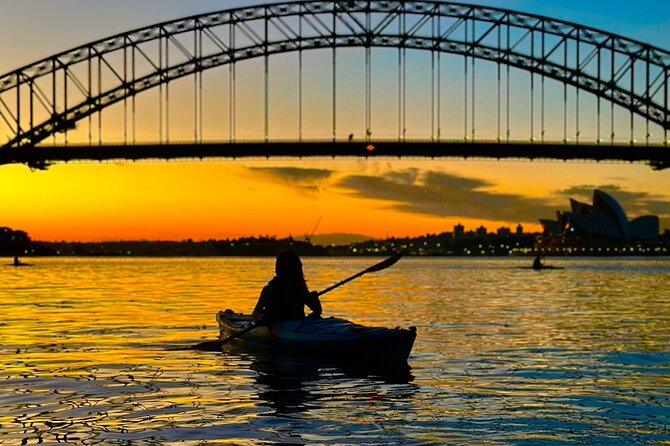 Sunset Harbour Bridge Kayak Escape - The Opera House From the Waterline: Better Than Postcards