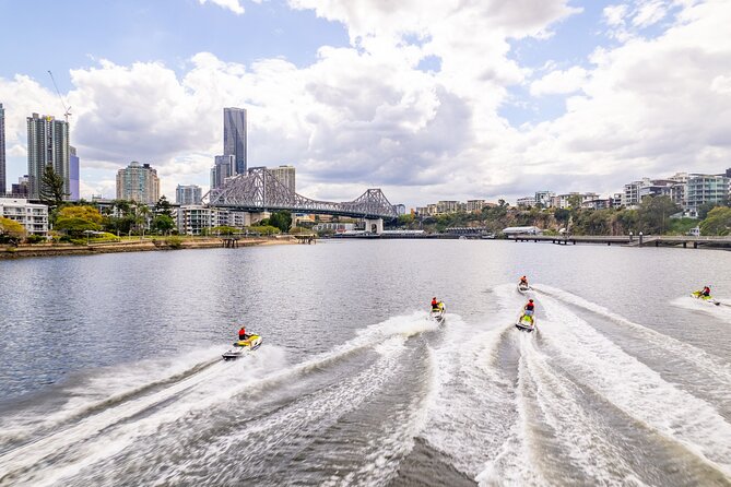 Sunset Jet Ski Tour on the Brisbane River - Brisbane City Markets and the River-Side City Feeling
