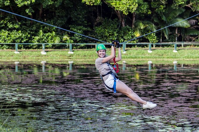 Sunshine Coast Adventure Park TreeTop Challenge - The zipline rides: rainforest canopy thrills plus real distance