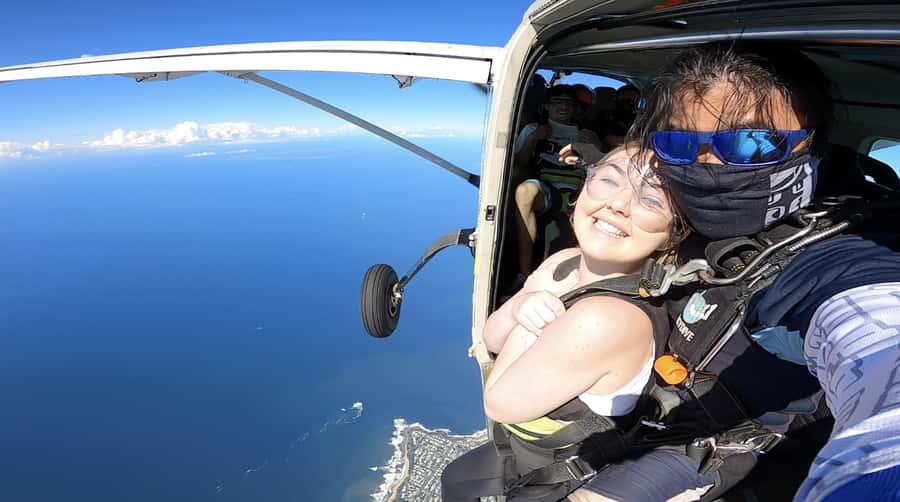 Sunshine Coast: Tandem Skydive with Beach Landing - First Look: The Thrill Over Caloundra, Then the Calm Over the Coast
