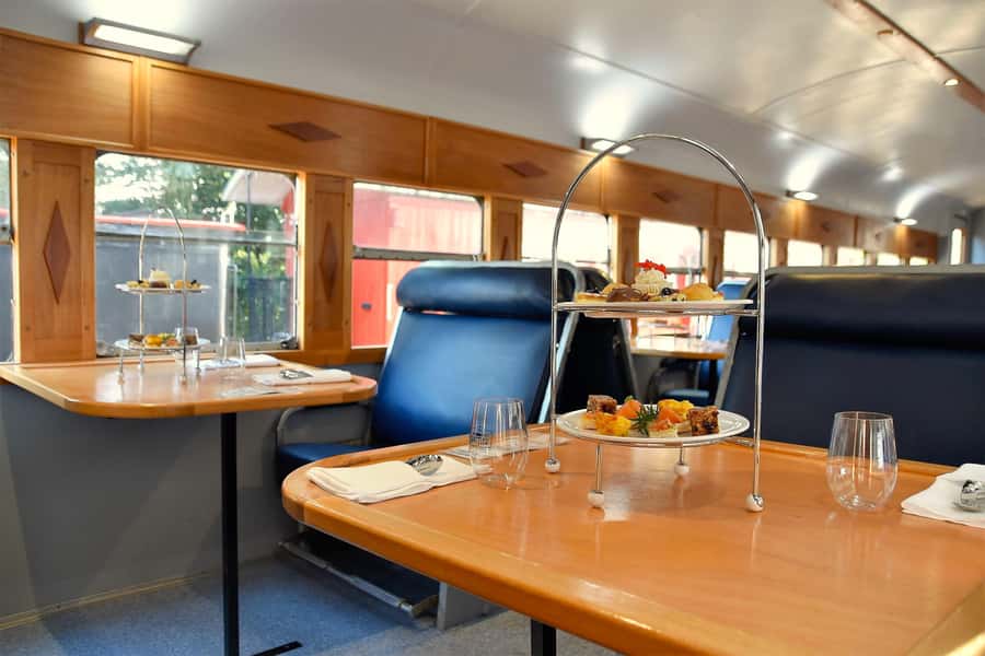 Sunshine Coast:Silver Bullet High Tea at Mary Valley Rattler - Gympie Historic Station and the feel of the Silver Bullet