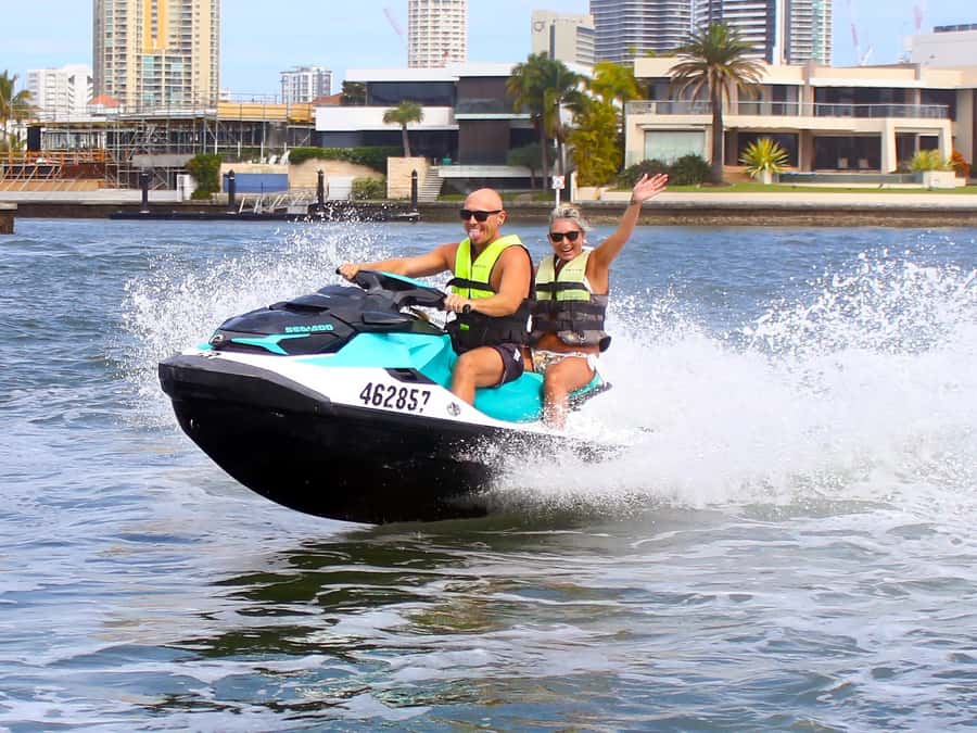Surfers Paradise: 1-Hour Jet Ski Tour - The Main Event: Setting Your Own Pace Through Islands, Sandbars, and Beaches