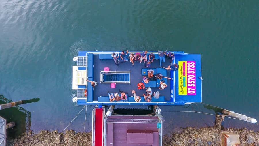 Surfers Paradise: Gold Coast Afternoon River Cruise 4pm - Getting Oriented at The Moorings (and Finding Your Best Seat)