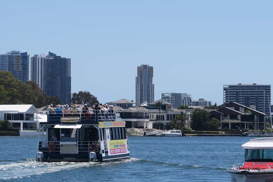 Surfers Paradise: Gold Coast Afternoon River Cruise 4pm - Indoor Covered Seating vs. the Sundeck: Comfort and Photo Strategy