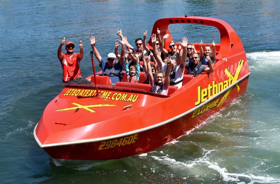 Surfer's Paradise: Jetboat Ride and Surf Lesson - Meeting point reality: behind Vibe Hotel and Driftwood Social