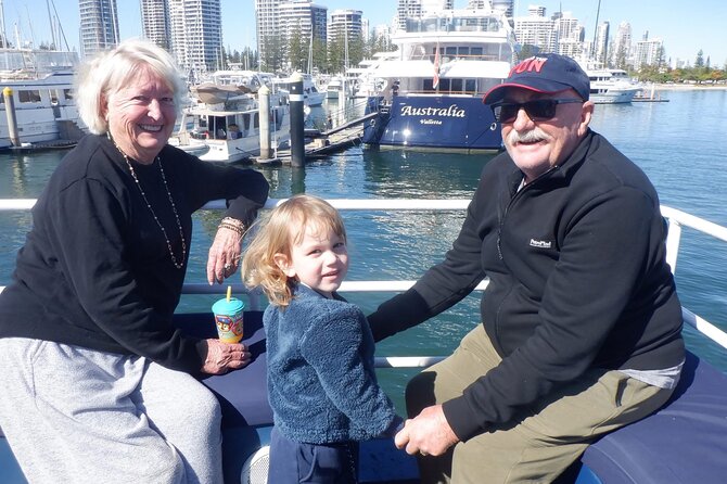 Surfers Paradise Sightseeing City Lights Cruise - Stop 3: Gold Coast Broadwater, Sea Eagles, Marinas, and Seaworld Passing