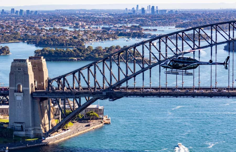 Sydney: 20-Minute Shared Helicopter Ride over Sydney Harbour - Over Sydney Harbour: Bridge, Opera House, Taronga Zoo, and the Bays