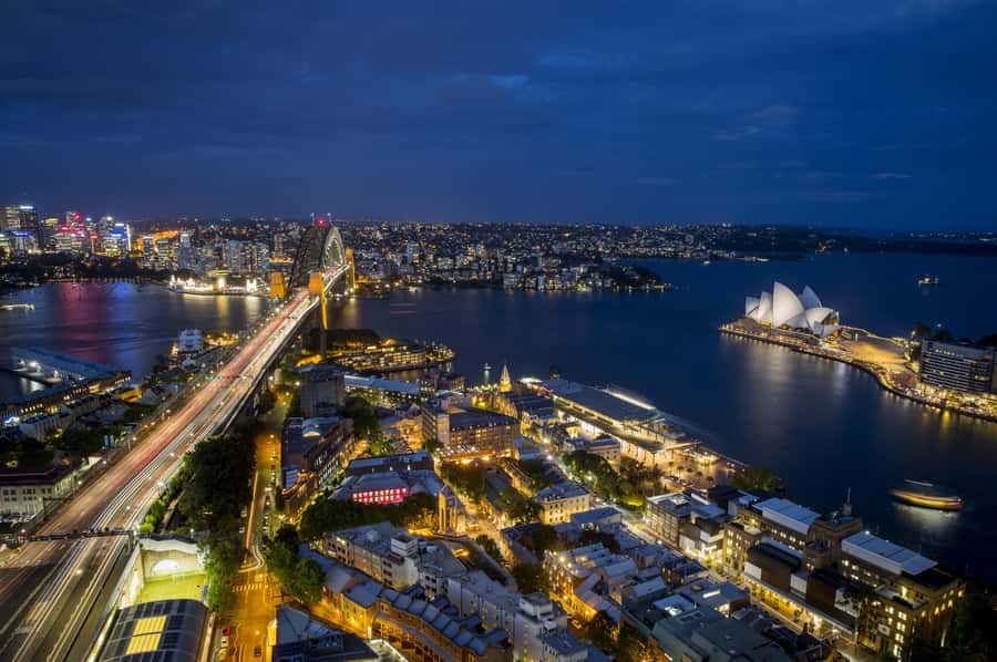 Sydney: Big Bus Panoramic Night Tour by Open-Top Bus - Live English Guide: Stories That Make the Drive Feel Personal