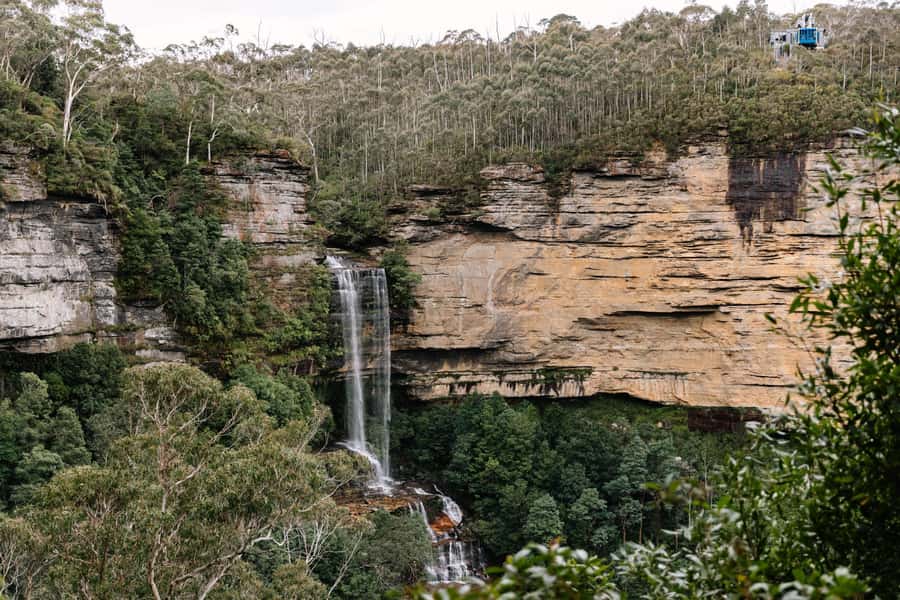 Sydney: Blue Mountains Scenic World, Wildlife Park and Lunch - The ride to Lincoln’s Rock: a viewpoint stop that pays for itself