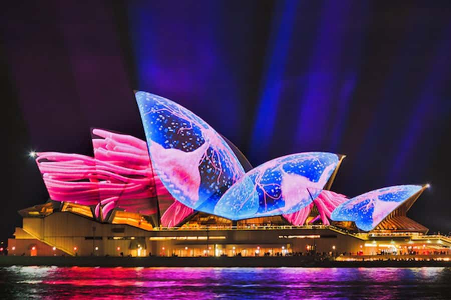 Sydney: Bring Your Own Drinks Vivid Harbour Cruise - Pier 2, Walsh Bay: where your Vivid cruise starts