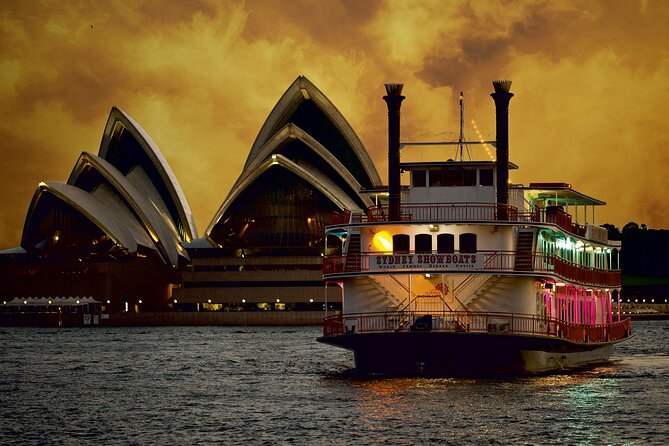 Sydney CABARET Dinner Cruise - Paddle-wheeler charm vs possible boat swaps