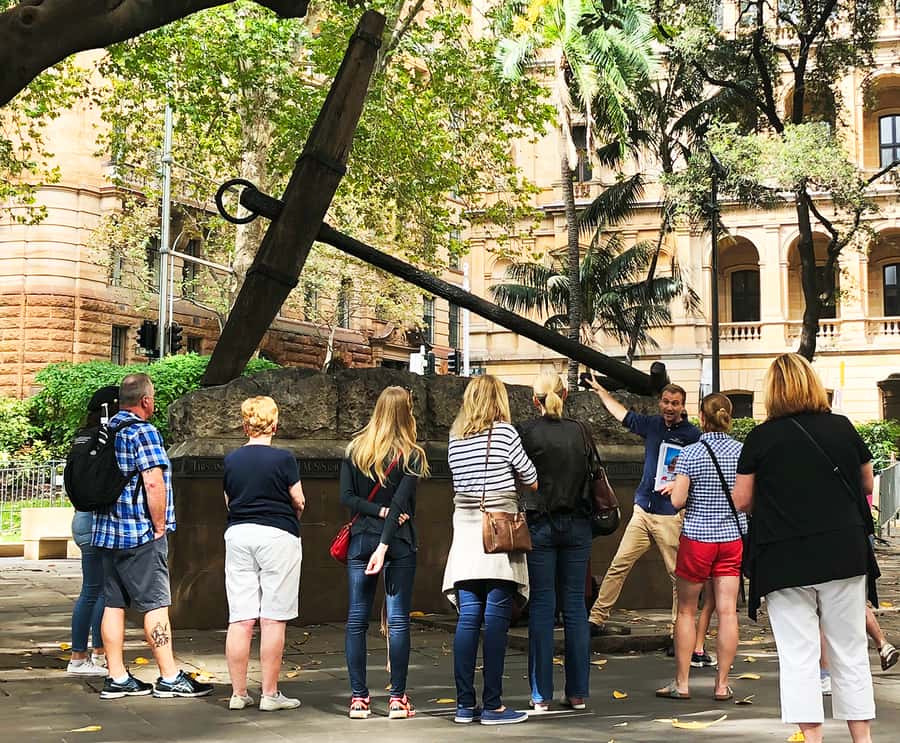 Sydney Convicts, History & The Rocks 2.5-Hour Walking Tour - Circular Quay and Macquarie Place Park: connecting arrivals to early Sydney life