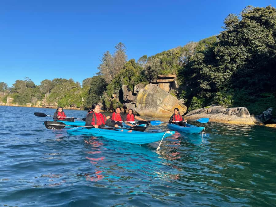 Sydney: Guided Kayak Tour of Manly Cove Beaches - Swim Time at a Secluded Beach: The Fun Option With One Big Condition