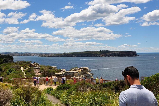 Sydney Guided Sightseeing Bus Tour - The first harbor views: The Domain, Royal Botanic Garden, and Mrs Macquarie’s Point