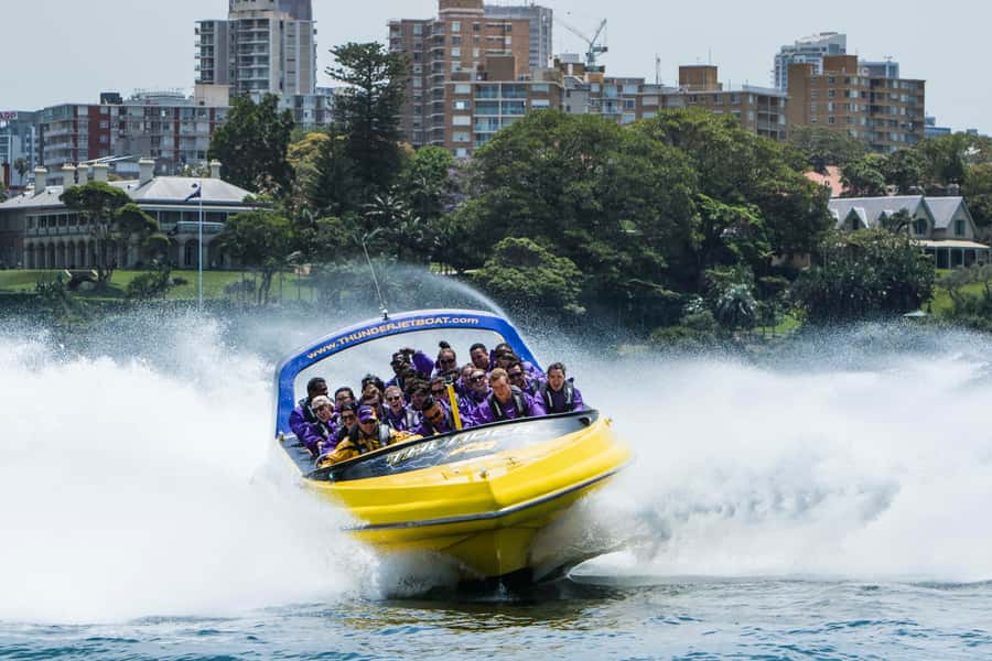 Sydney Harbour: 45-Minute Extreme Adrenaline Rush Ride - Sydney Heads and Harbour Views: What You See When You Catch Your Breath