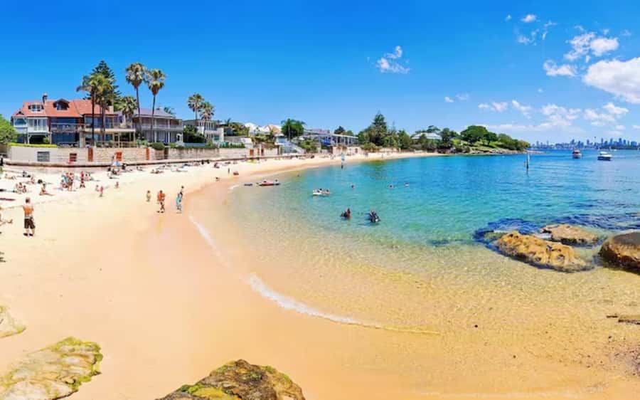 Sydney Harbour & Bondi: Morning Highlights with Breakfast - Camp Cove, Watsons Bay, and The Gap: coastline views with context
