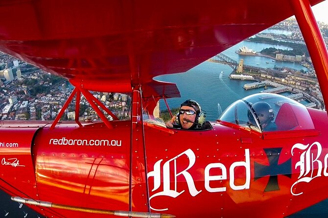 Sydney Harbour Joy Flight in the Pitts Special - The Pitts Special angle: why this is more than a sightseeing flight