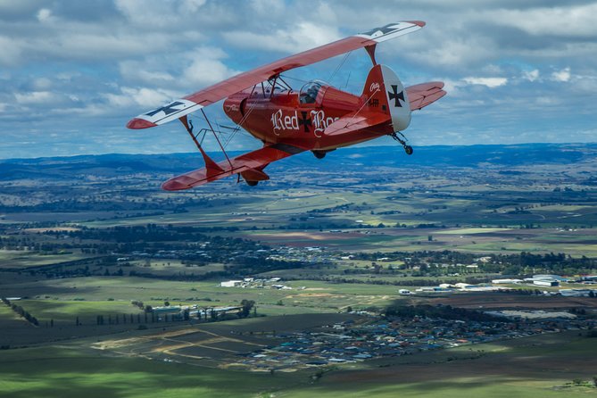 Sydney Harbour Joy Flight in the Pitts Special - Bankstown takeoff: how the views over the harbour usually work