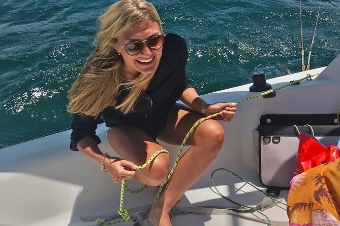 Sydney Harbour - Sailing Hands-On Experience - The hands-on part: sails, steering, and real coaching
