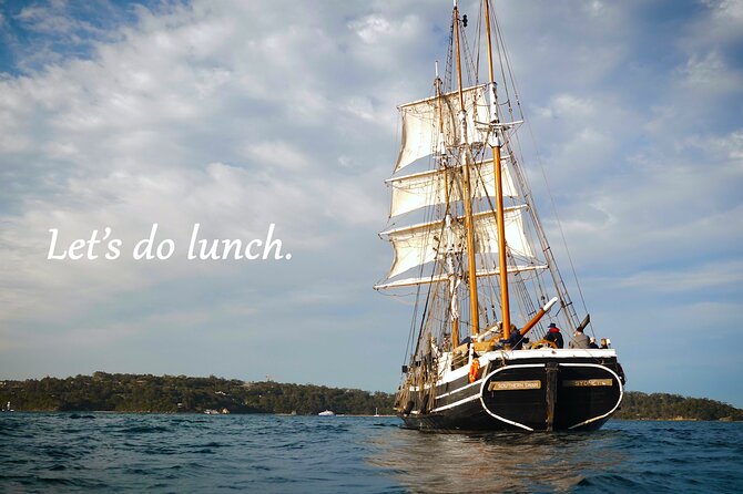 Sydney Harbour Tall Ship Lunch Cruise - A Historic Tall Ship Lunch Cruise From The Rocks