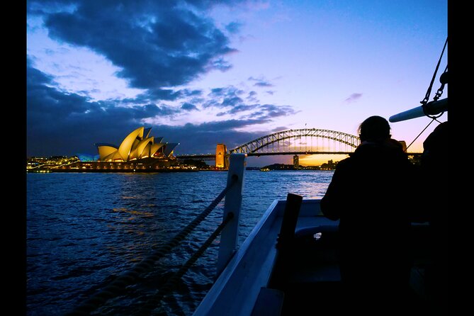 Sydney Harbour Tall Ship Twilight Dinner Cruise - Live commentary that helps you look, not just watch