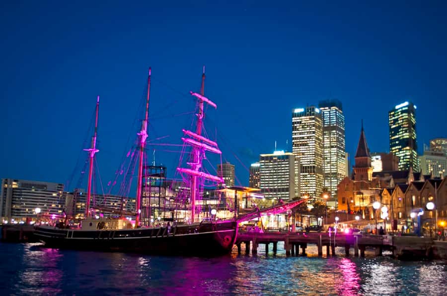 Sydney Harbour: Tall Ship Vivid Dinner Cruise - Tall Ship Vivid Dinner Cruise: what you’re really paying for