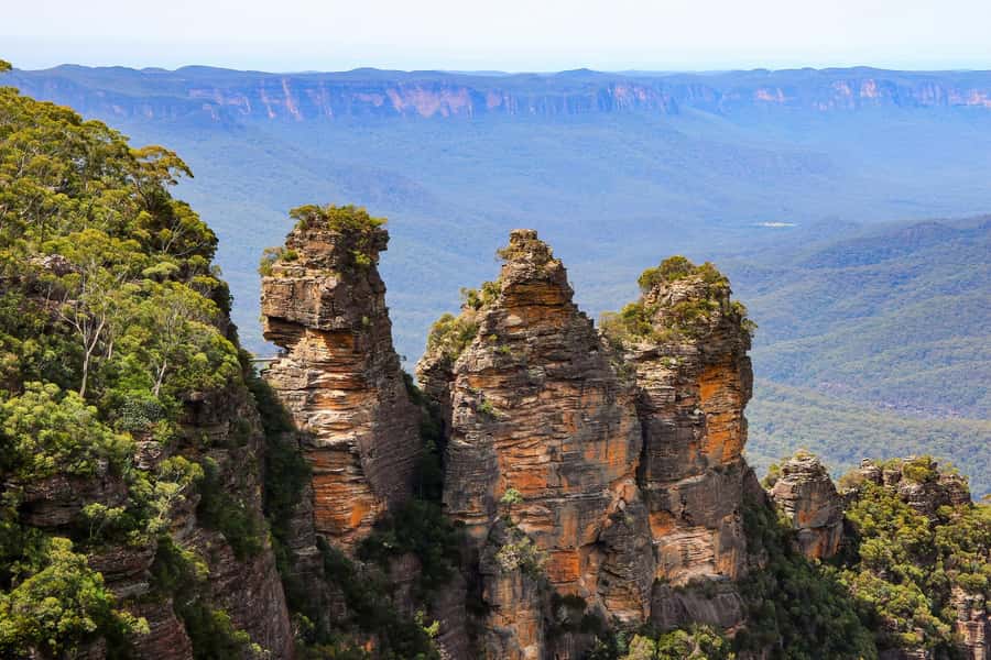 Sydney: Heritage Zig Zag Steam Train and Blue Mountains Tour - Echo Point and the Three Sisters: the classic icon stop, with a tight window