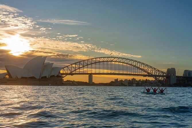 Sydney LED Lit Kayak Tour of the Opera House and Bridge - LED-lit kayaking to the Opera House: the first big moment