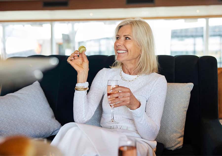 Sydney: Relaxing High Tea Cruise on Sydney Harbour - The High Tea Spread: savory first, then the scones