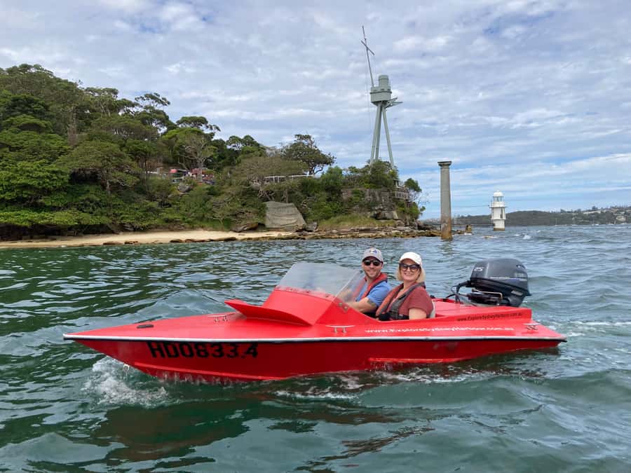 Sydney: Self-drive Boating Adventure - Getting set up: briefing, life vests, and first lessons