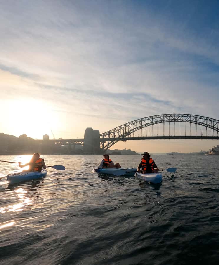 Sydney: Sunset Kayak - Opera & Harbour Bridge Tour (5p. max) - Luna Park Stop: Photos, Dolphins (Maybe), and Real Harbour Life